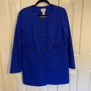 Chico’s royal blue coat
